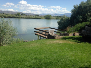 River view from firepit